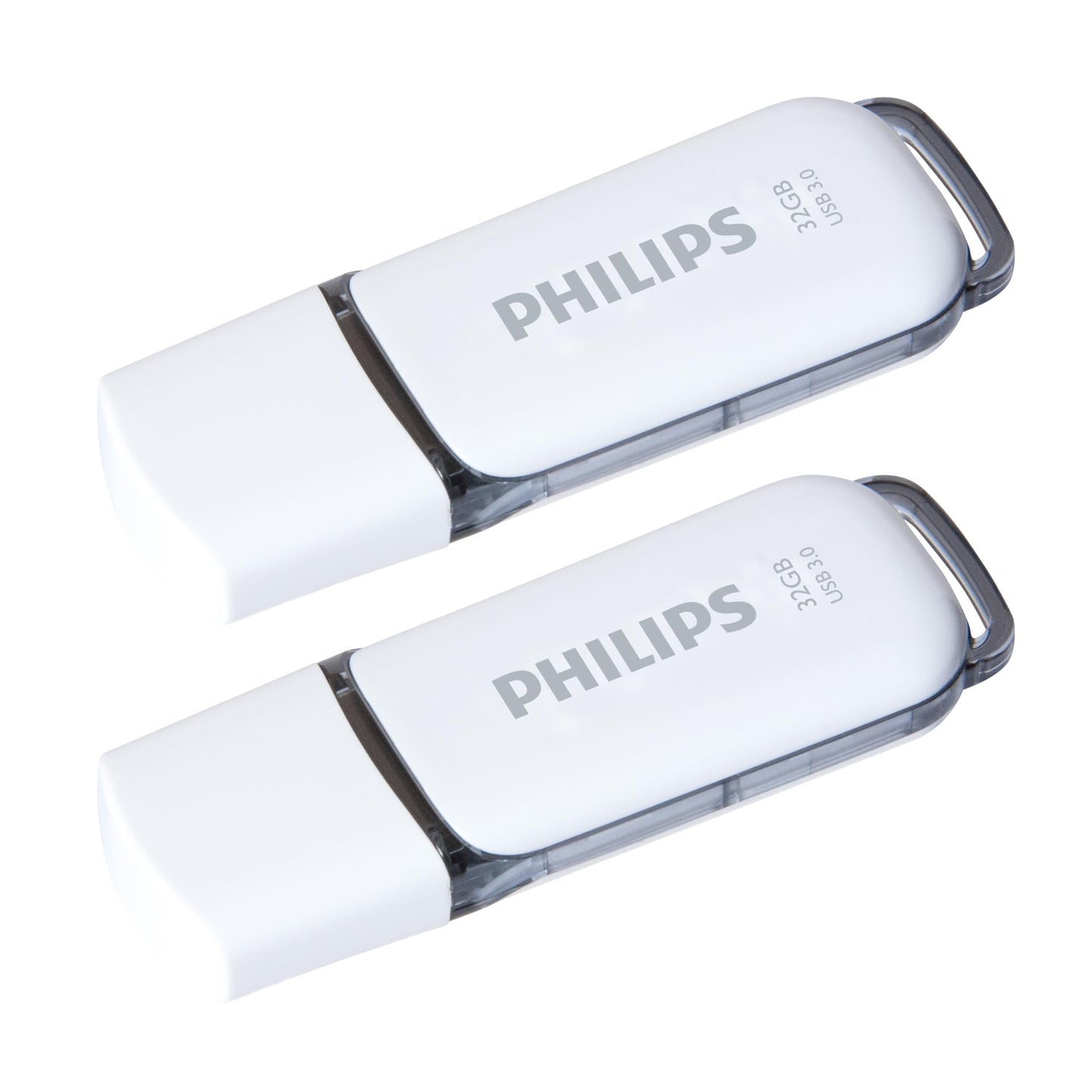Philips Snow Edition Super Speed 3.0 USB Flash Drive 2x 32GB for PC, Laptop, Computer, Reading Speed up to 100MB/s