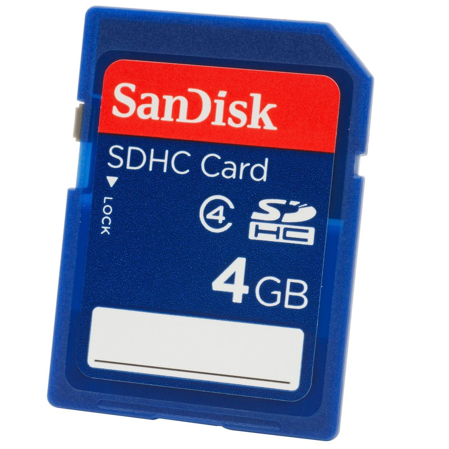 SanDisk SDHC Class 4 memory card pack 1 piece 4GB