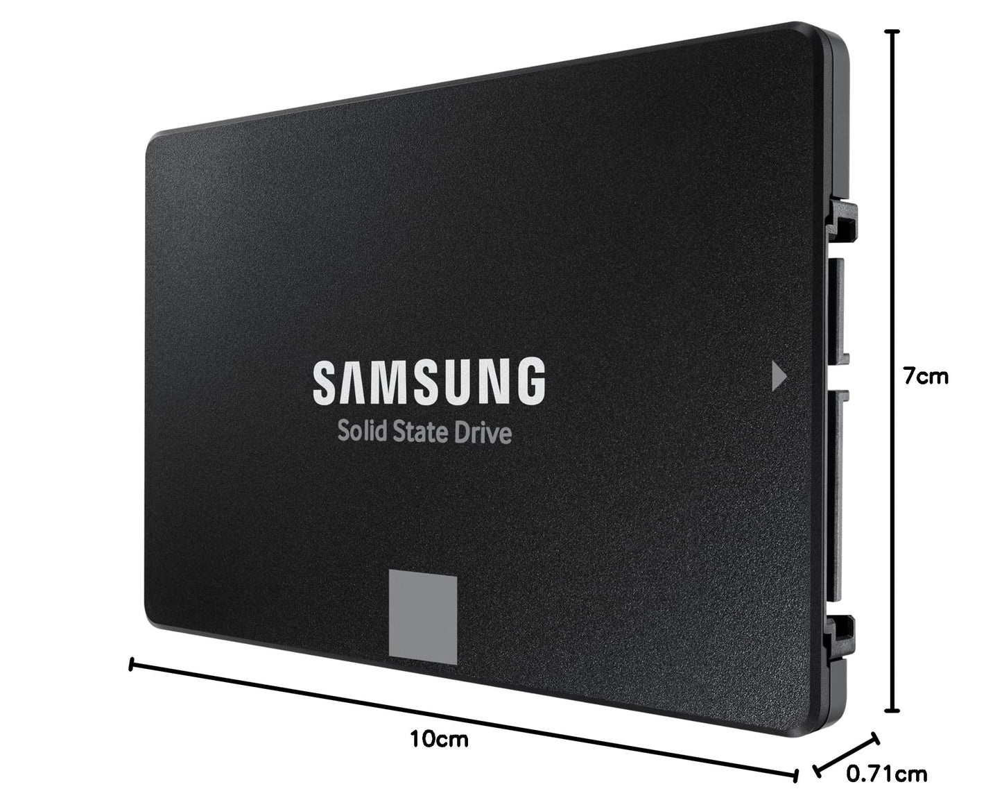 Samsung SSD 870 EVO, 1 TB, Form Factor 2.5", Intelligent Turbo Write, Magician 6 Software, Black (Internal SSD)
