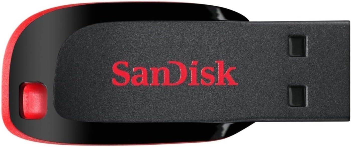 SanDisk Cruzer Blade USB 2.0 Flash Drive - Black - NLMAX