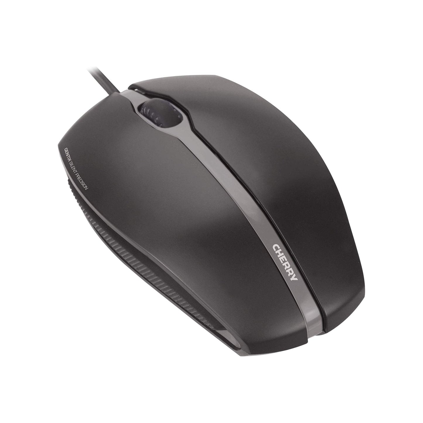 CHERRY GENTIX SILENT, bedrade muis, stille designmuis zonder klik, perfecte ergonomie, nauwkeurige sensor, zwart - NLMAX