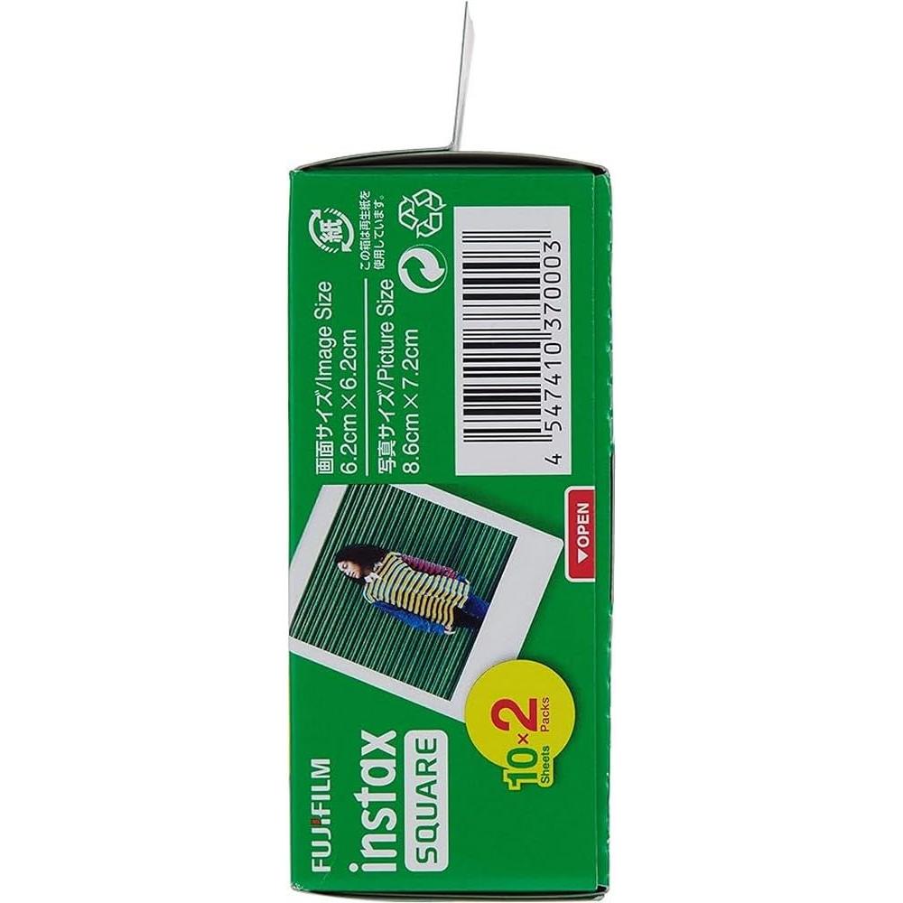 instax SQUARE film 20-pak (2X10) - NLMAX