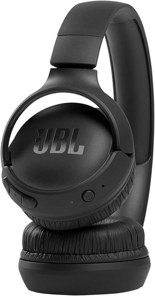 JBL Tune510 draadloze Bluetooth--koptelefoon over het oor met zuiver basgeluid, headset met afstandsbediening en ingebouwde microfoon, in zwart - NLMAX