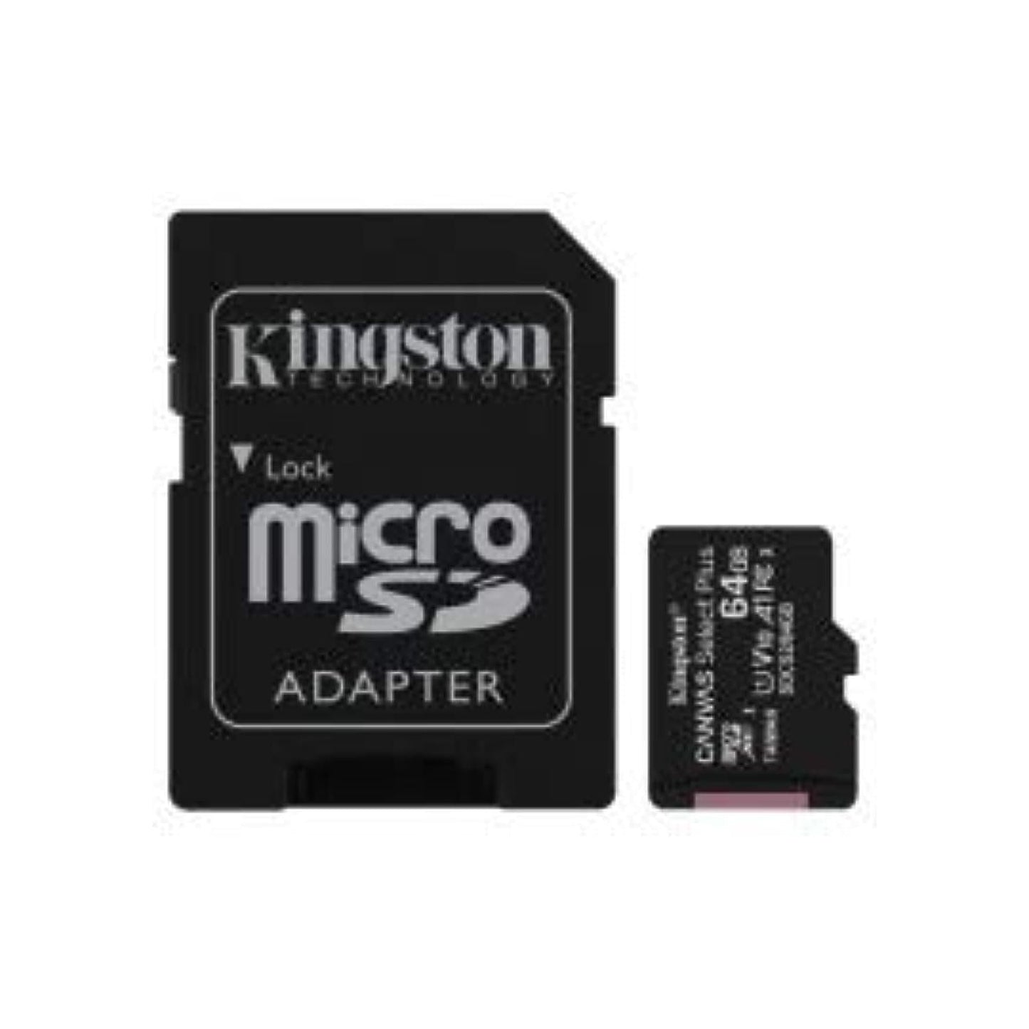 Kingston Canvas Select Plus microSDcard,64GB,Grijs - NLMAX
