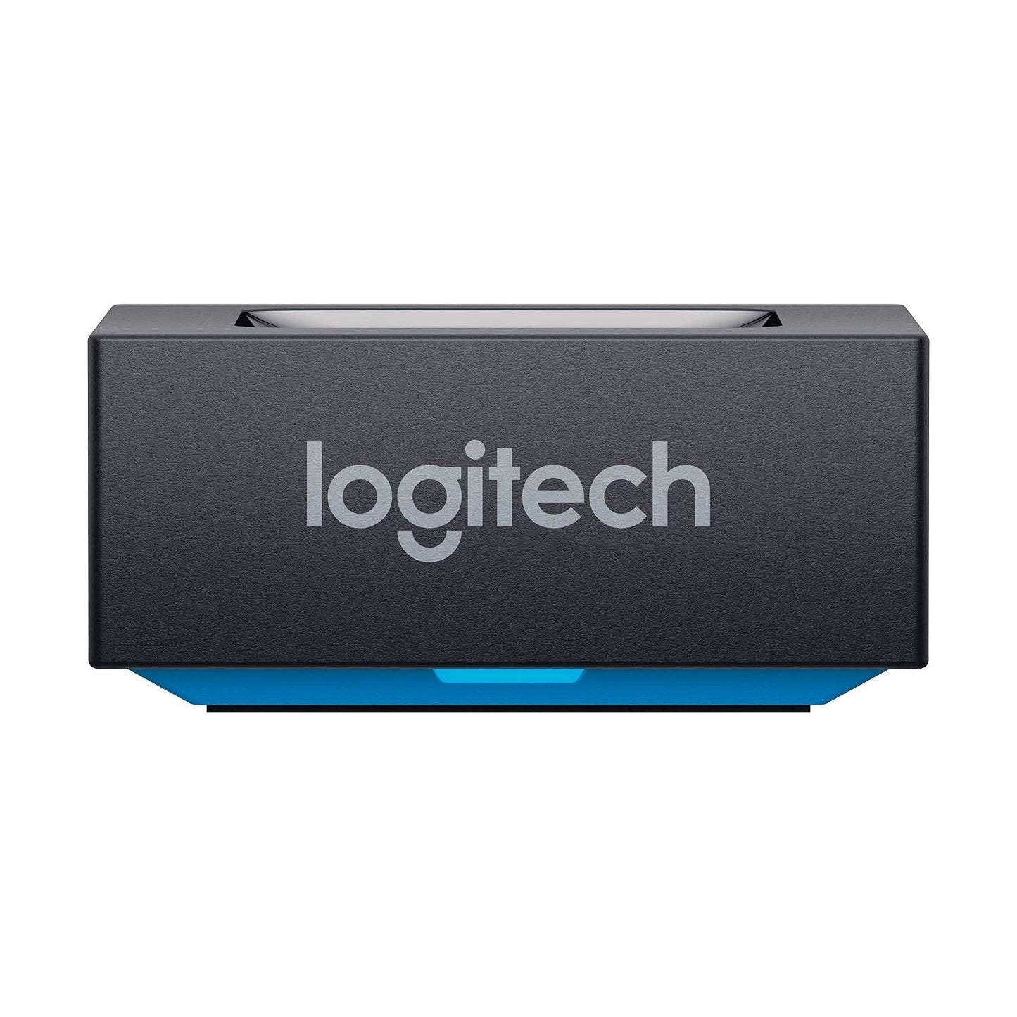 Logitech Draadloze Bluetooth Audio Ontvanger, Bluetooth Adapter voor PC/Mac/Smartphone/Tablet/AV Receiver, 3.5mm Audio en RCA Output naar Speakers, One-Push Pairing Knop - Zwart/Blauw - NLMAX