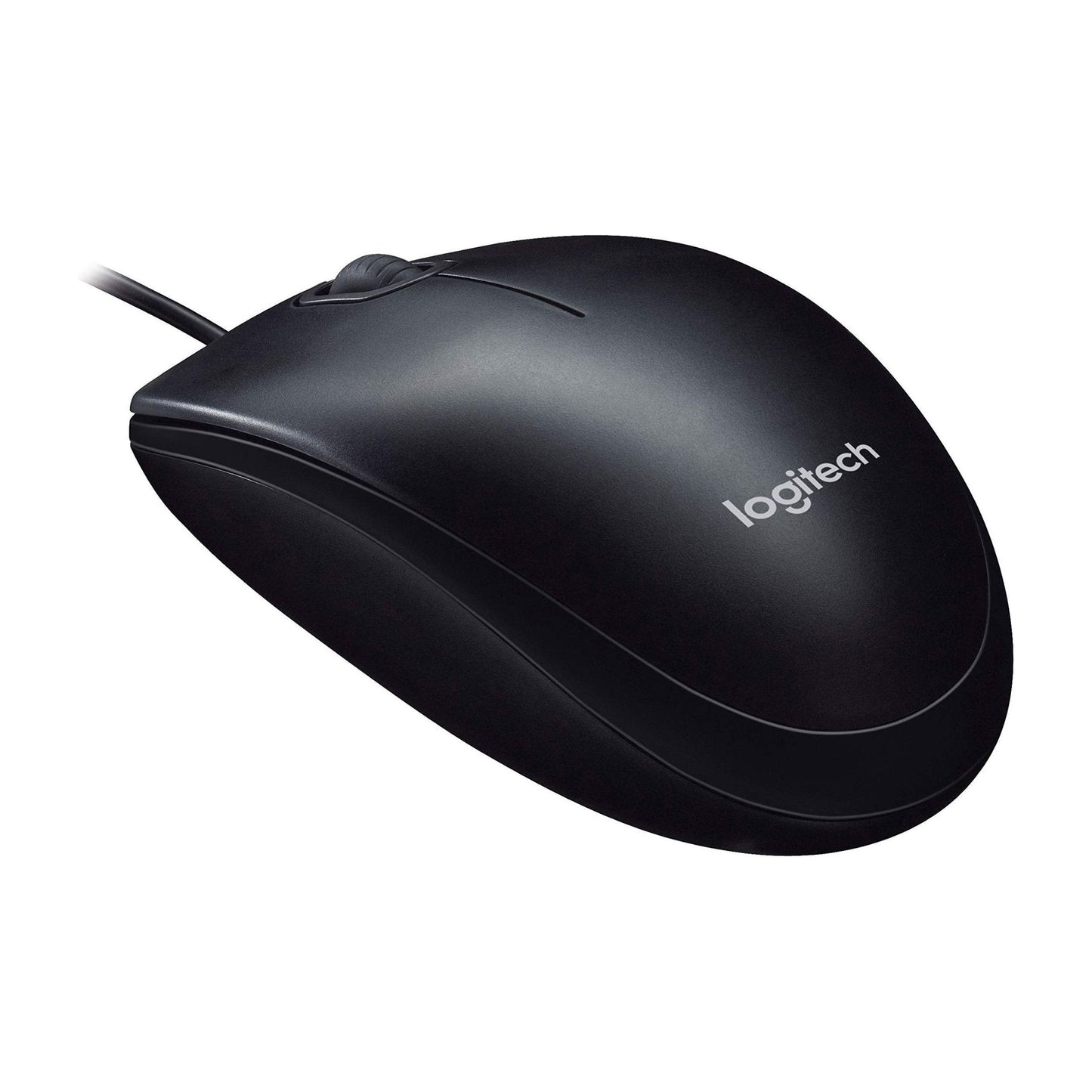 Logitech M90 USB Muis, 1000 DPI Optische Tracking, Links-en Rechtshandig, PC/Mac/Laptop - Grijs - NLMAX