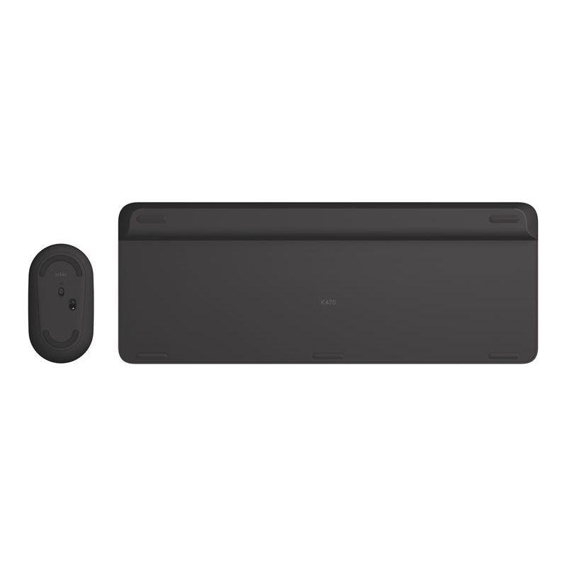 Logitech MK470 Slim toetsenbord Inclusief muis Wireless set QWERTY US International Lange batterijlevensduur - NLMAX