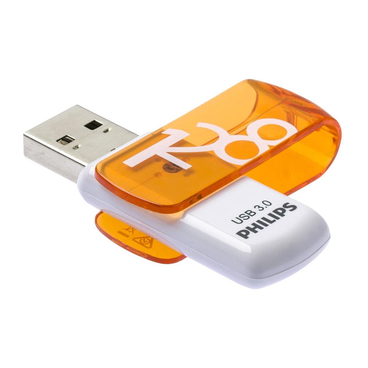 Philips Pendrive USB 3.0 128GB FM12FD00D Vivid Edition (128GB Packing 2PCS) Pen Drive Stick Pen - NLMAX
