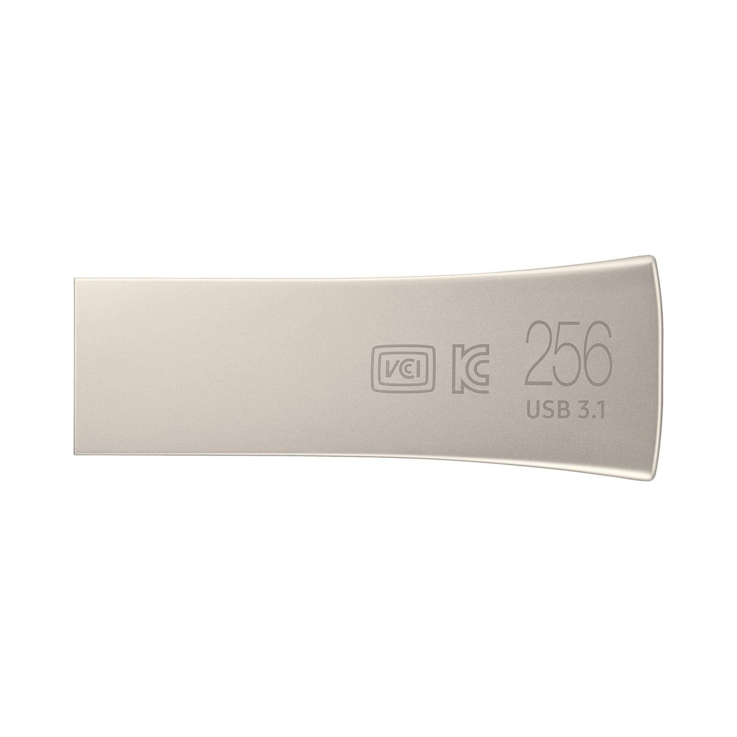 Samsung Bar Plus 256GB Type-A 400MB/s USB 3.1 Flash Drive Champagne Silver - NLMAX