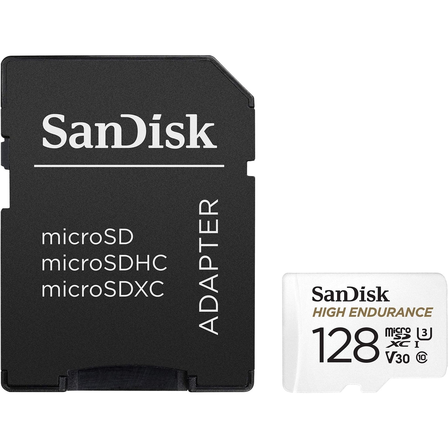 SanDisk High Endurance MicroSD-Kaart 128 GB (Perfect Voor Dashboardcamera Of Bewakingssysteem Thuis, Hoge Duurzaamheid, Tot 10.000 Uur Opnemen, Full HD En 4K) - NLMAX