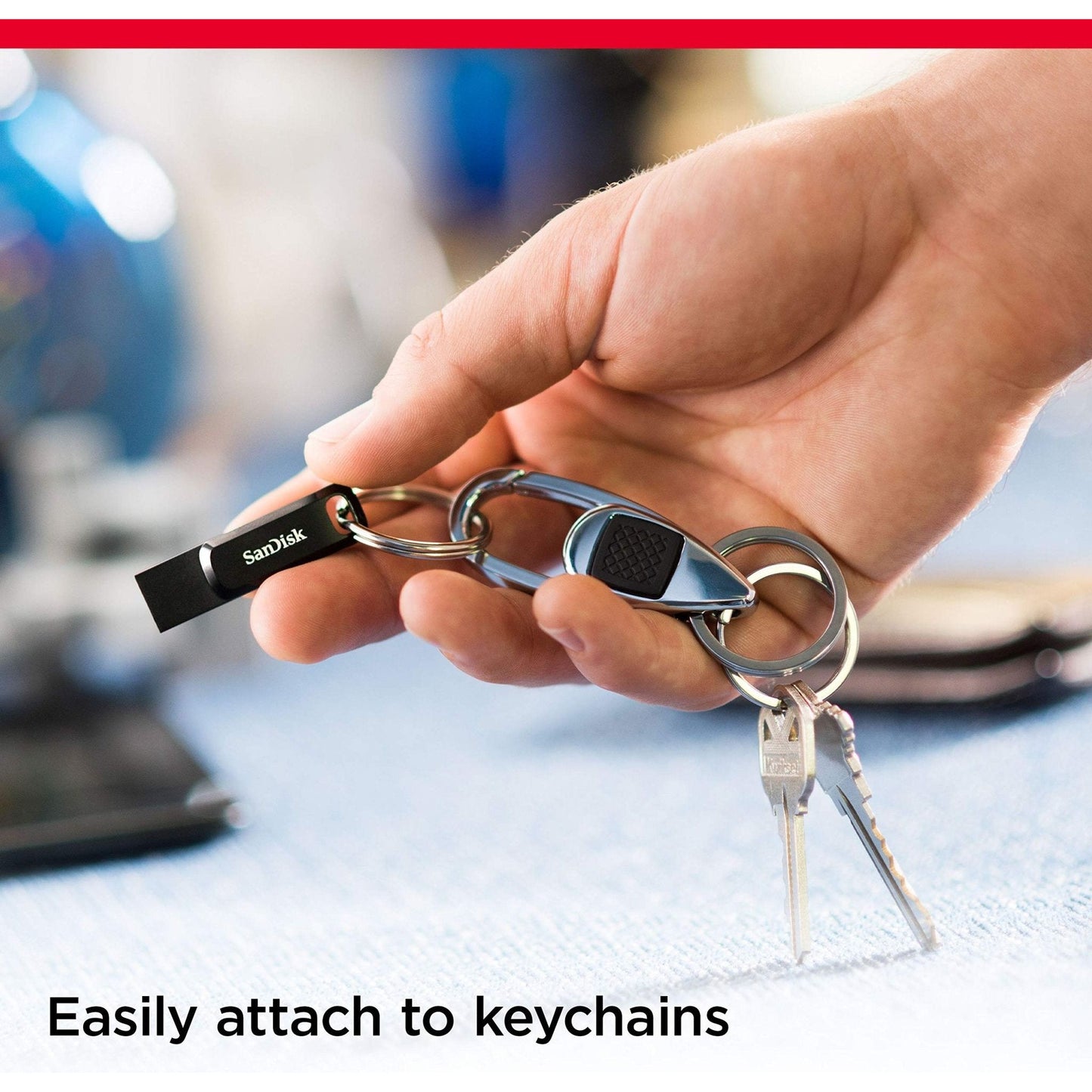 SanDisk Ultra Dual Drive Go USB Type-C Flashdrive 64 GB (2-In-1 Flashdrive, USB Type-C En Type-A, Automatisch Back-Ups, SanDisk Memory Zone-App, 150 MB/s) - NLMAX