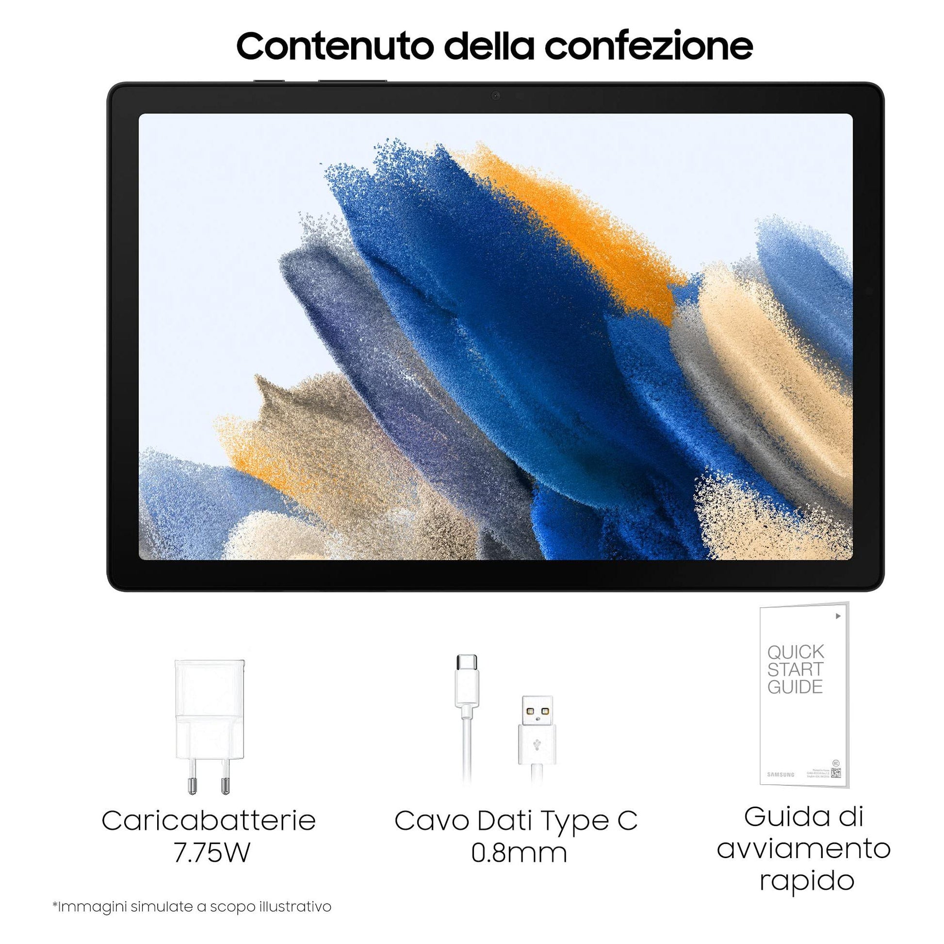 TABLET SAMSUNG GALAXY TAB A8 GRIS 10.5'-OC1.8-4GB-64 - NLMAX