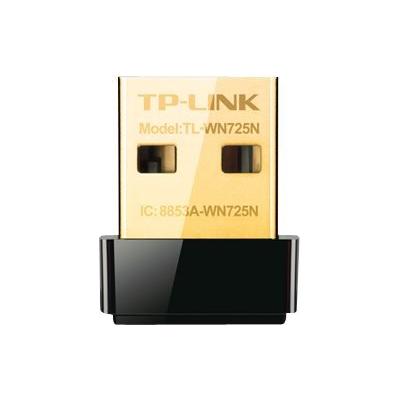 TP-Link TL-WN725N - Wireless N Nano USB-adapter - 150 Mbps - USB 2.0 - NLMAX