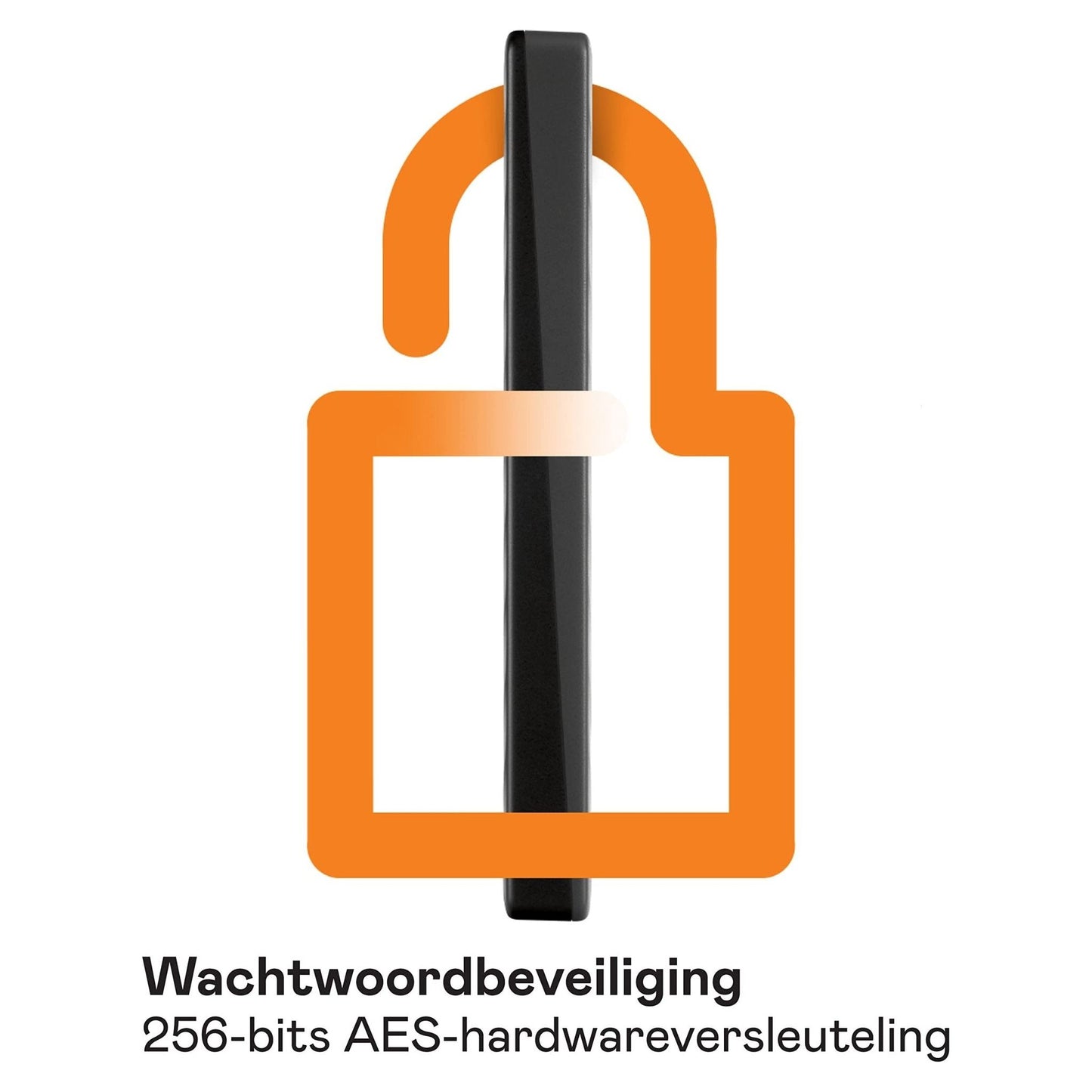 Western Digital WD My Passport Portable HDD USB 3.0 van 2 TB met software voor apparaatbeheer, back-up en wachtwoordbeveiliging - Zwart - Geschikt voor PC, Xbox en PS4 - NLMAX