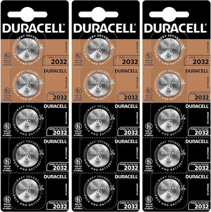 15 x Duracell CR 2032 (3 blisters van 5 batterijen) 15 batterijen (DL/CR2032) - NLMAX