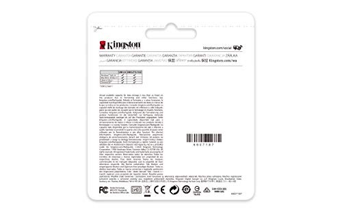 Kingston- Digital Media Product DTXM/128GB 128GB DT EXODIA M USB3.2 GEN 1 (ZWART + ROOD)
