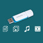Philips Snow Edition Super Speed 3.0 USB flash drive 8 GB voor PC, laptop, computer, leessnelheid tot 100 MB/s