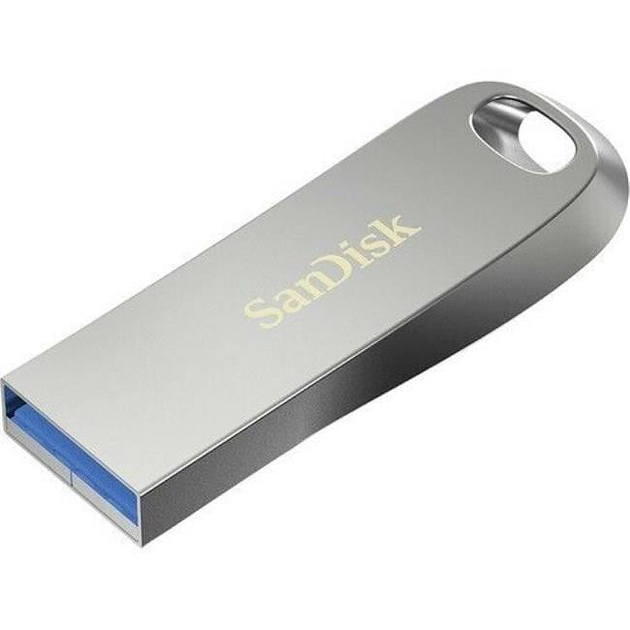 SanDisk Ultra Luxury USB 3.2 Flash Drive 32GB (USB 3.0 Gen 1, Read Speeds Up to 150MB/s, Password Protection, RescuePRO Deluxe Software)