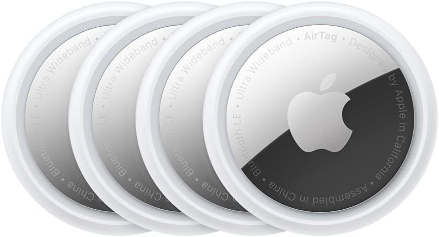 Apple AirTag - 4 stuks (1e generatie)