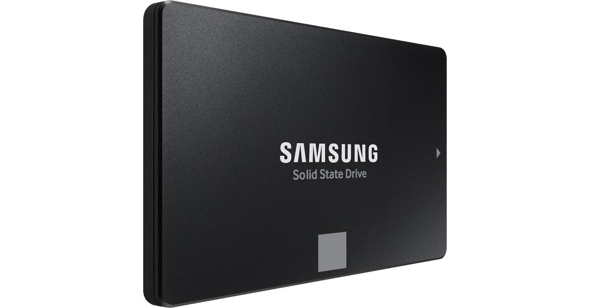 Samsung SSD 870 EVO, 1 TB, Form Factor 2.5", Intelligent Turbo Write, Magician 6 Software, Black (Internal SSD)