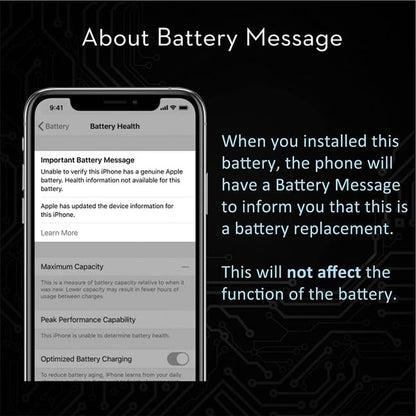 LL TRADER Battery for iPhone X, 6000mAh Lithium ION Battery High Capacity with New Repair Tools