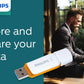 Philips Snow Edition Super Speed 3.0 USB flash drive 8 GB voor PC, laptop, computer, leessnelheid tot 100 MB/s