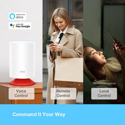 TP-link Tapo Smart WiFi-stopcontact Tapo P110 met energieverbruiksregeling, smart home Alexa-stopcontact, werkt met Alexa, Google Home, spraakbesturing, toegang op afstand, geen hub nodig 4-pack, Wit