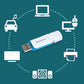 Philips Snow Edition Super Speed 3.0 USB flash drive 8 GB voor PC, laptop, computer, leessnelheid tot 100 MB/s