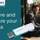 Philips Snow Edition Super Speed 3.0 USB flash drive 8 GB voor PC, laptop, computer, leessnelheid tot 100 MB/s