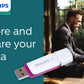Philips Snow Edition Super Speed 3.0 USB flash drive 8 GB voor PC, laptop, computer, leessnelheid tot 100 MB/s