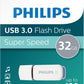Philips Snow Edition Super Speed 3.0 USB flash drive 8 GB voor PC, laptop, computer, leessnelheid tot 100 MB/s