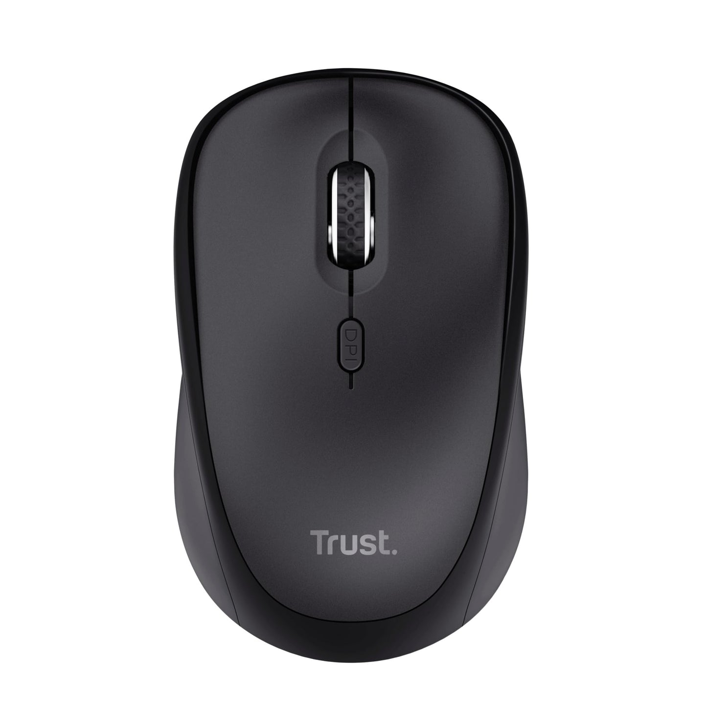 Trust Ody II Wireless Keyboard and Mouse Set Dutch QWERTY Layout, Silent Keys and Mouse Buttons, Wireless Keyboard and Mouse, Spill Proof Keyboard for PC, Computer, Laptop, Mac - Black