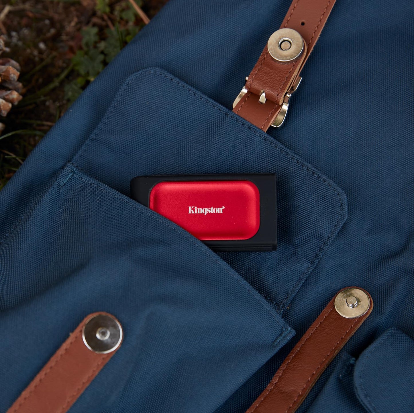 Kingston XS1000 2TB External SSD USB 3.2 Gen 2 Portable Solid State Drive Red -SXS1000R/2000G