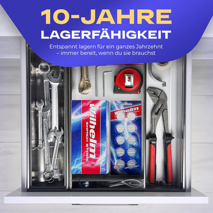 75 x knoopcel CR2032 Wilhelm batterij lithium 3V CR 2032 industriële artikelen - NLMAX