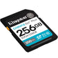 Kingston SDG4/256 GB SD-kaart (256 GB SDXC Canvas Go Plus U3 V30)