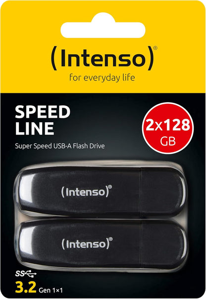 Intenso Speed Line 64Gb Geheugenstick Usb 3.0 Zwart - NLMAX