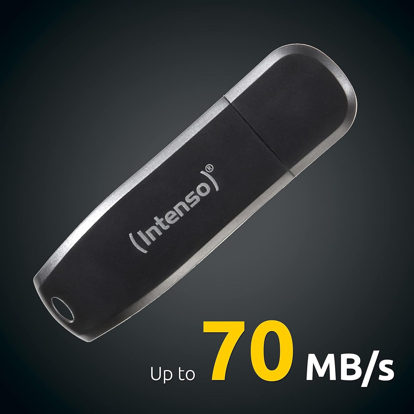 Intenso Speed Line 64Gb Geheugenstick Usb 3.0 Zwart - NLMAX