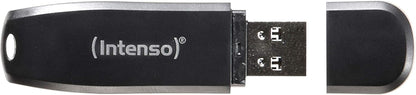 Intenso Speed Line 64Gb Geheugenstick Usb 3.0 Zwart - NLMAX