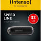 Intenso Speed Line 64Gb Geheugenstick Usb 3.0 Zwart - NLMAX