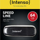 Intenso Speed Line 64Gb Geheugenstick Usb 3.0 Zwart - NLMAX