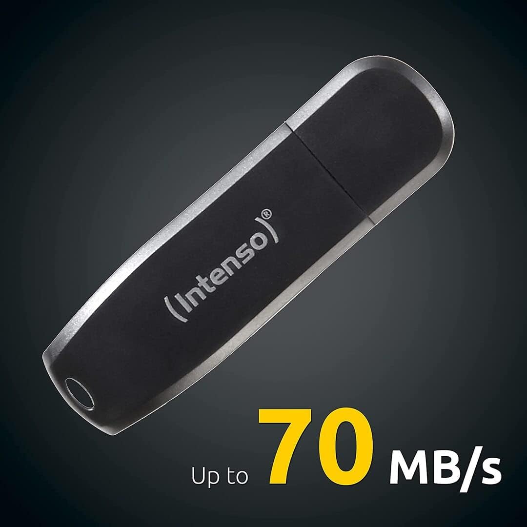 Intenso Speed Line 64Gb Geheugenstick Usb 3.0 Zwart - NLMAX