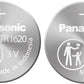 Panasonic 2452 lithium - knoopcel CR2032 6er Pack zilver - NLMAX
