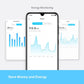 TP - link Tapo Smart WiFi - stopcontact Tapo P110 met energieverbruiksregeling, smart home Alexa - stopcontact, werkt met Alexa, Google Home, spraakbesturing, toegang op afstand, geen hub nodig, mini - NLMAX