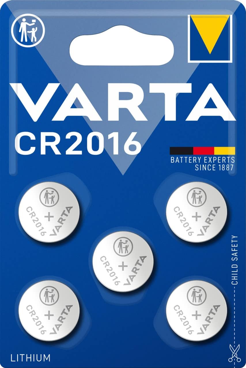 VARTA Batterijen Elektronica CR2032 Lithium knoopcel 3V batterij, Knoopcellen in originele blisterverpakking van 1 - NLMAX