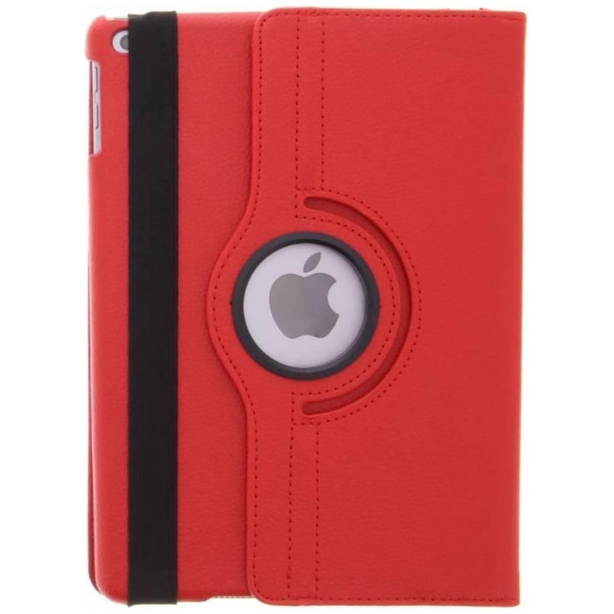 Apple iPad 10.2 (2019) Rood 360 graden draaibare hoesje - Book Case Tablethoes - NLMAX