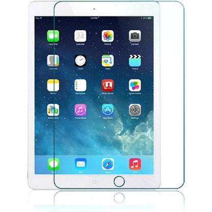 Apple iPad 10.2 (2019) Rood 360 graden draaibare hoesje + Gehard tempered glass screenprotector - NLMAX