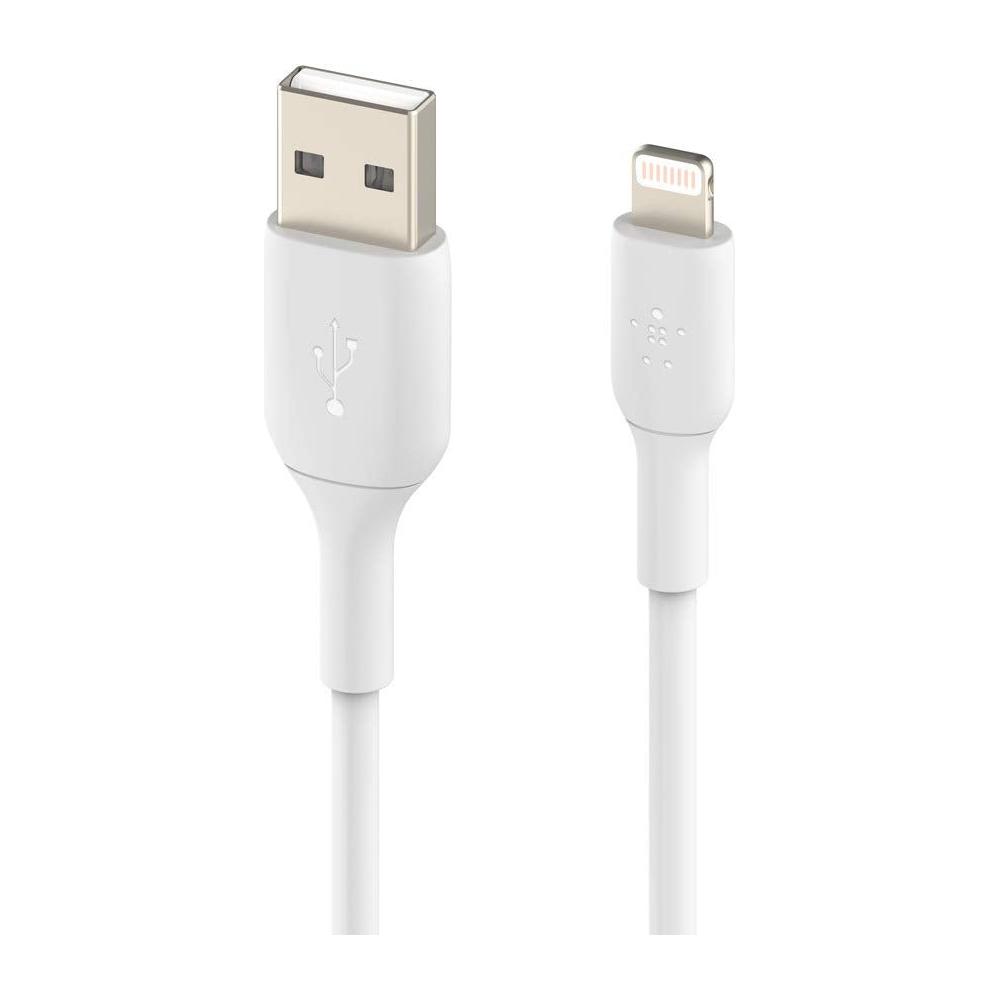 Belkin Lightning-kabel - Boost Charge Lightning/USB-kabel voor iPhone, iPad, AirPods - MFi-gecertificeerde - 1 meter - 2 stuks - NLMAX