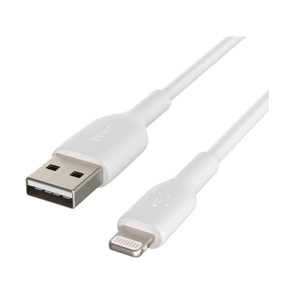 Belkin Lightning-kabel - Boost Charge Lightning/USB-kabel voor iPhone, iPad, AirPods - MFi-gecertificeerde - 1 meter - 2 stuks - NLMAX