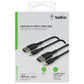 Belkin Lightning-kabel - Boost Charge Lightning/USB-kabel voor iPhone, iPad, AirPods - MFi-gecertificeerde iPhone-laadkabel, zwart 1 meter - 2 stuks - NLMAX