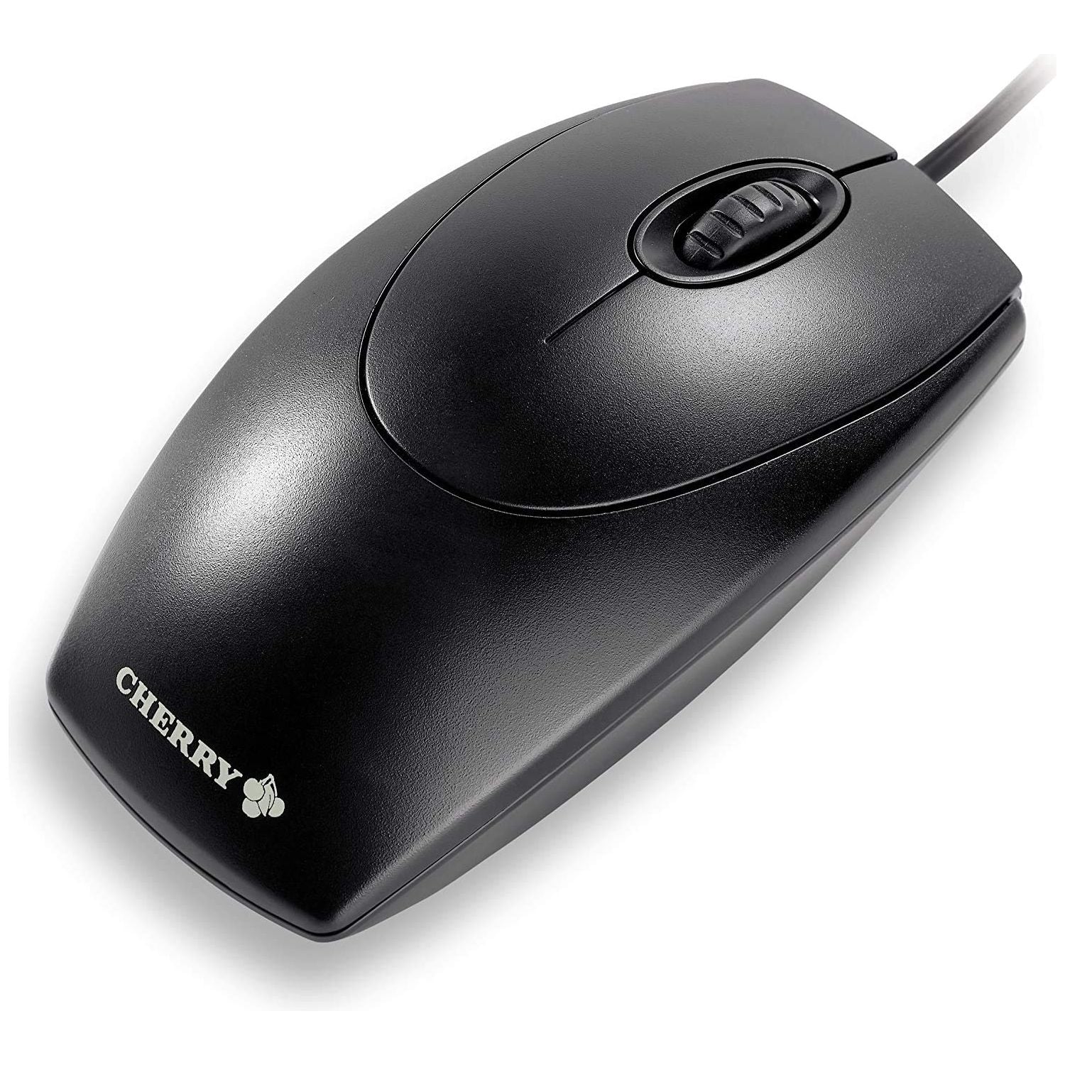 CHERRY WheelMouse optische, bedrade muis, geschikt voor rechtshandige en linkshandige gebruikers, optische sensor voor exacte beweging van de muisaanwijzer, zwart - NLMAX